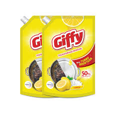 GIFFY SUPER VALUE PACK 1+1YLW 900ML